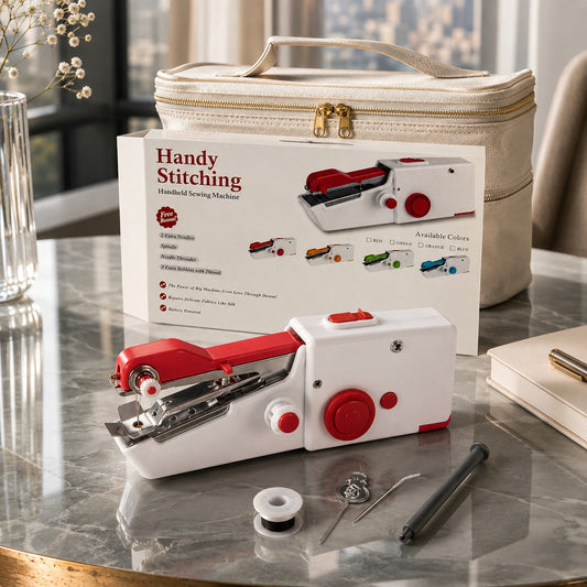 RÉPACHAP - Mini Machine à coudre portable : Réparez vos vêtements en 30 secondes, où que vous soyez