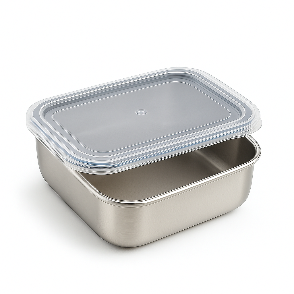 SteelBox™ 1.5L – Remplacez le plastique toxique par l'Inox de qualité alimentaire