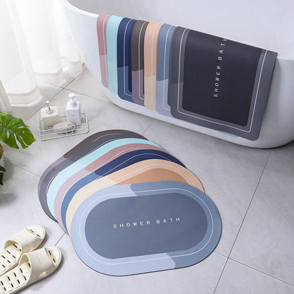 AquaMat™ : Tapis de douche adhésif ultra absorbant & anti-dérapant — Garde ton sol sec et ta famille en sécurité