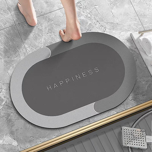 AquaMat™ : Tapis de douche adhésif ultra absorbant & anti-dérapant — Garde ton sol sec et ta famille en sécurité