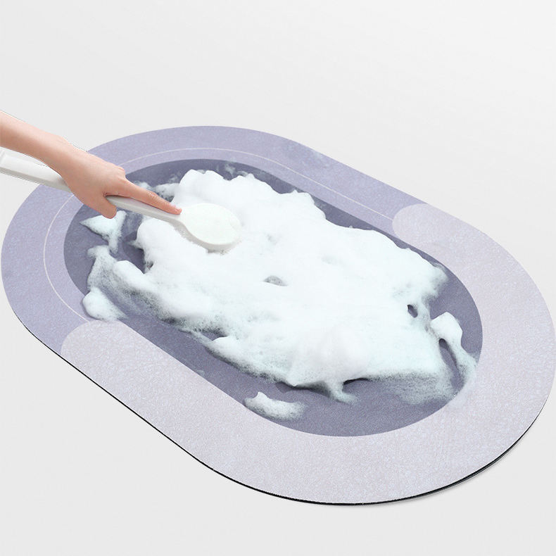 AquaMat™ : Tapis de douche adhésif ultra absorbant & anti-dérapant — Garde ton sol sec et ta famille en sécurité
