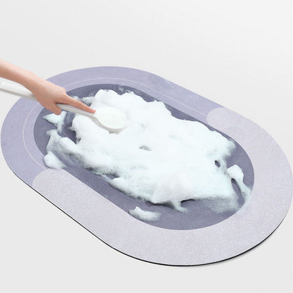 AquaMat™ : Tapis de douche adhésif ultra absorbant & anti-dérapant — Garde ton sol sec et ta famille en sécurité