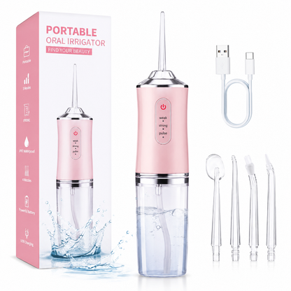 Hydropulseur OralJet™ – Le nettoyage profond que votre brosse à dents ne fait pas 💦🦷