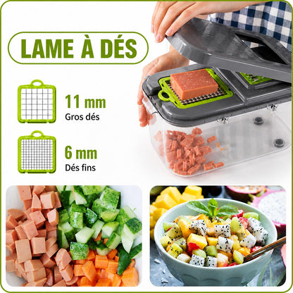 STOP CORVÉE CUISINE – Le coupe-légumes 22-en-1 qui fait tout à votre place